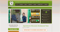 Desktop Screenshot of africafederation.org